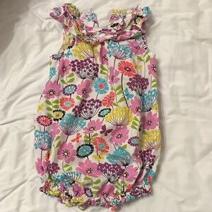 Vera Bradley Baby Floral Outfit - Pink, Purple, Blue